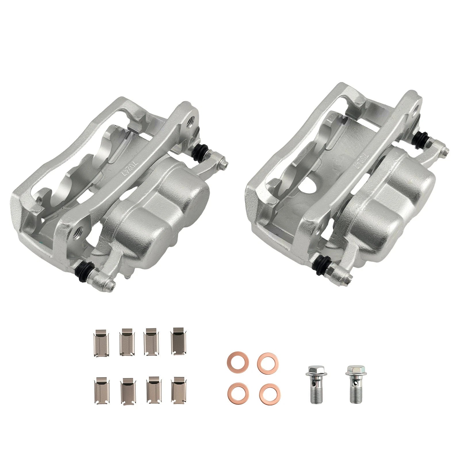 Rear Disc Brake Caliper Kit with Hardware for Ram 2500 3500 SRW (2010-2018)