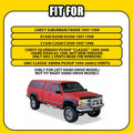 Dashmat Dashboard Cover for Chevy Silverado C1500 C2500 C3500 (1997–1998)
