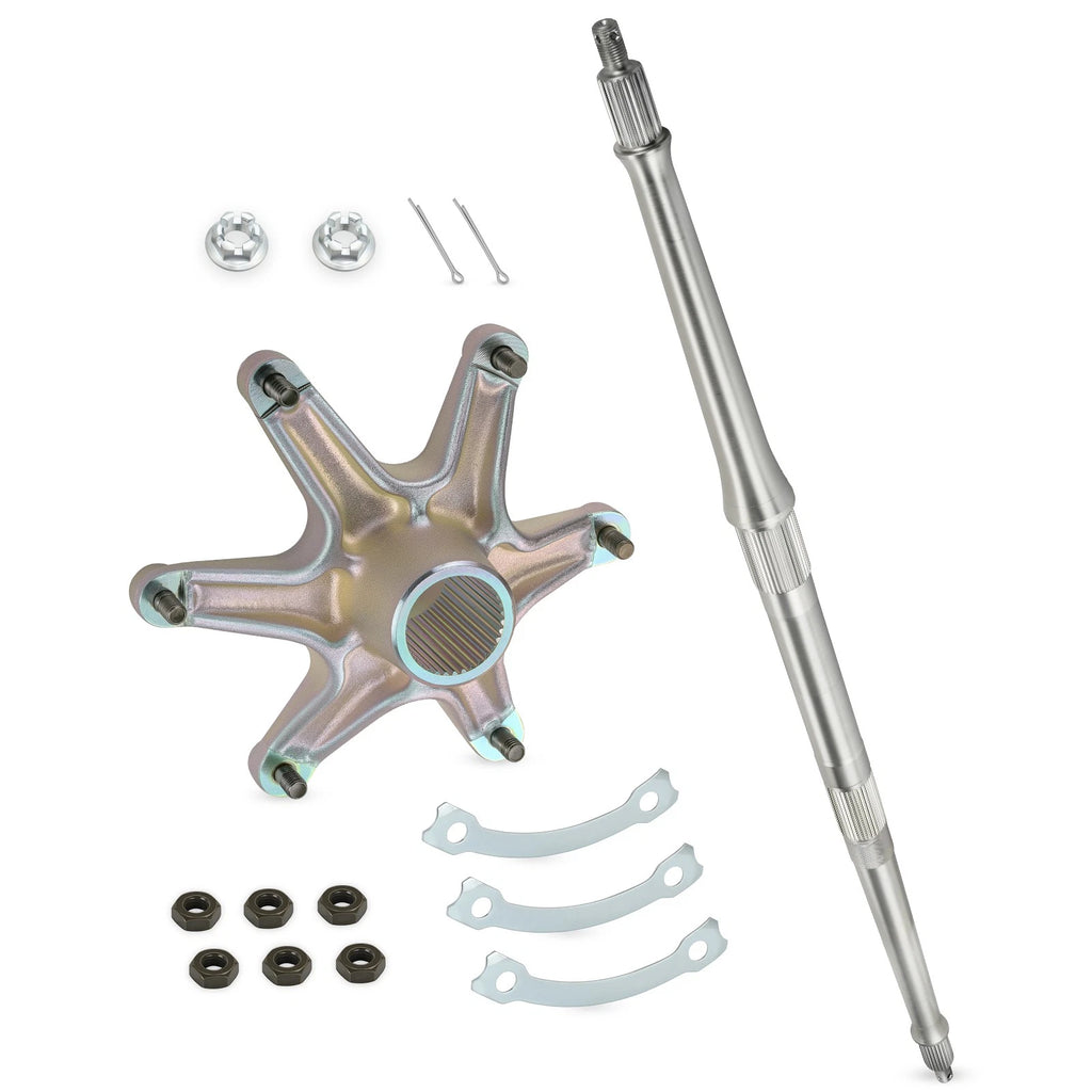 Rear Axle Shaft w/Sprocket Hub for Yamaha Banshee 350 (1989–2006)