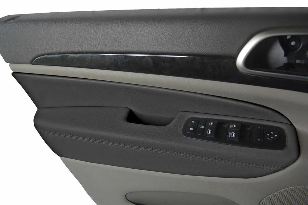 Leather Armrest Door Panel Cover for Jeep Grand Cherokee (2011–2019) Gray