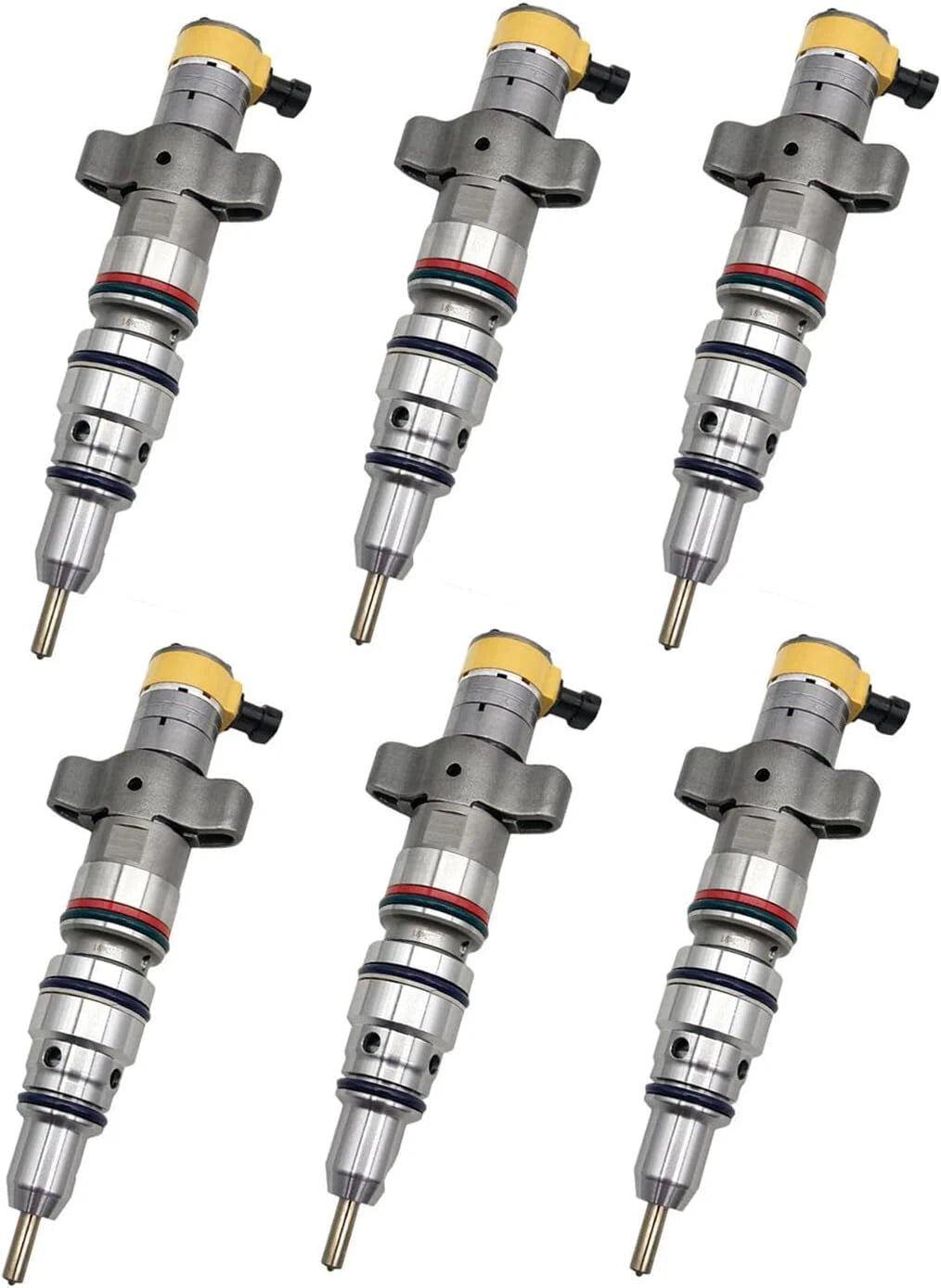 6X Fuel Injector 172-5780 for Caterpillar C-9 E330C Excavator (2000–2009)