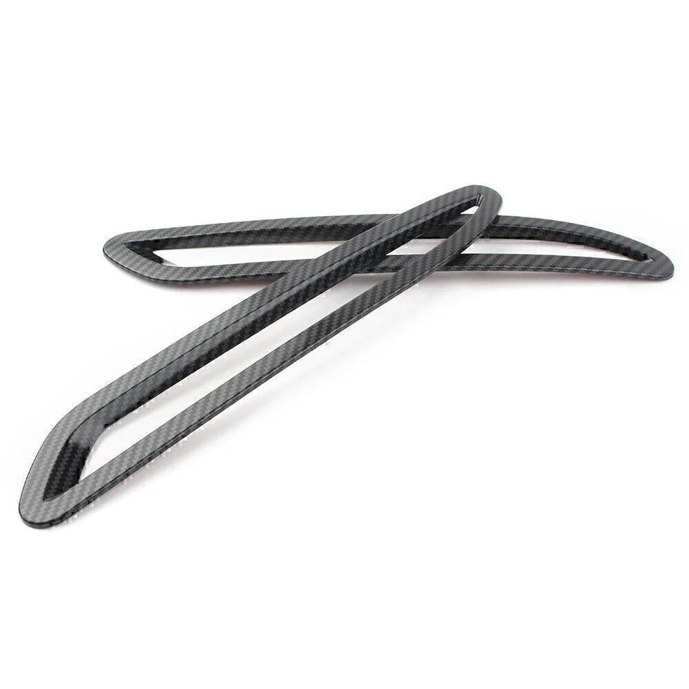 Rear Fog Light Cover Trims Carbon Look for Mercedes-Benz A-Class A220 (19-20)