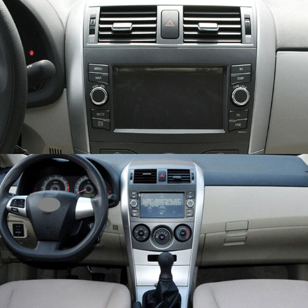 Set of 2 Upper Dashboard Trim Strips for Toyota Corolla (2009â2013)