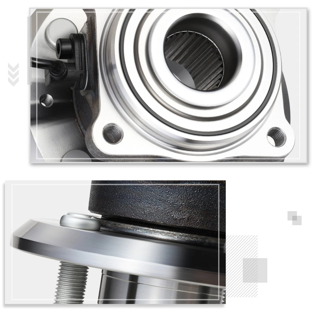 Rear Wheel Hub Bearing Assembly Kit w/ ABS Sensor for Equinox Torrent XL-7 (2007–2009)