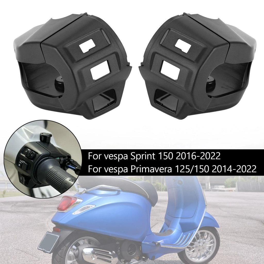 Handlebar Switches Cover Button for Sprint Primavera 125 150 (2014–2022) Black