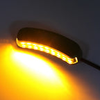 Mirror Block Off Base Plates w/ LED for Kawasaki Ninja ZX-10R (2011–2015)