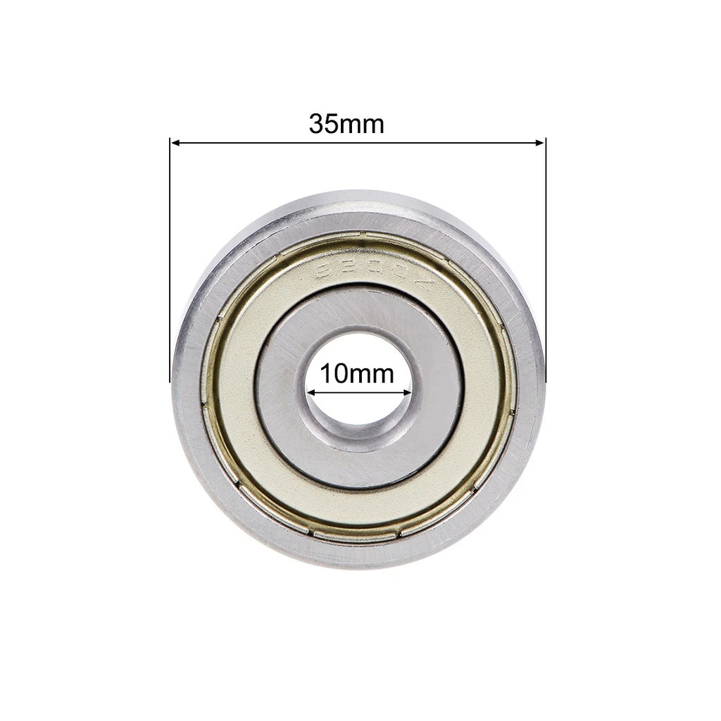 2X 6300ZZ Ball Bearing   10x35x11mm ABEC-3