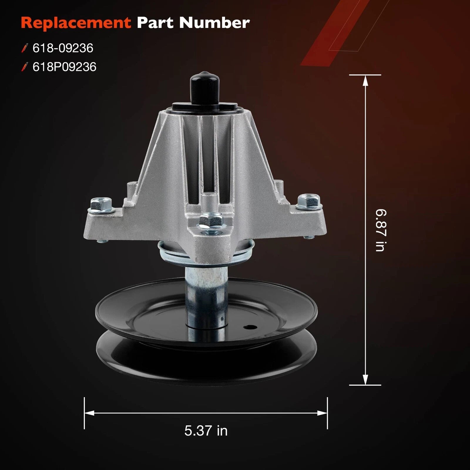 Mower Deck Spindle for Cub Cadet XT1-GT54 (2016-2023)
