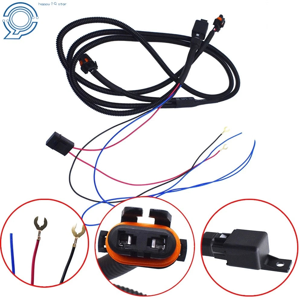 Fog Light Wiring Harness for Chevy Silverado 1500 2500 (2003–2006)