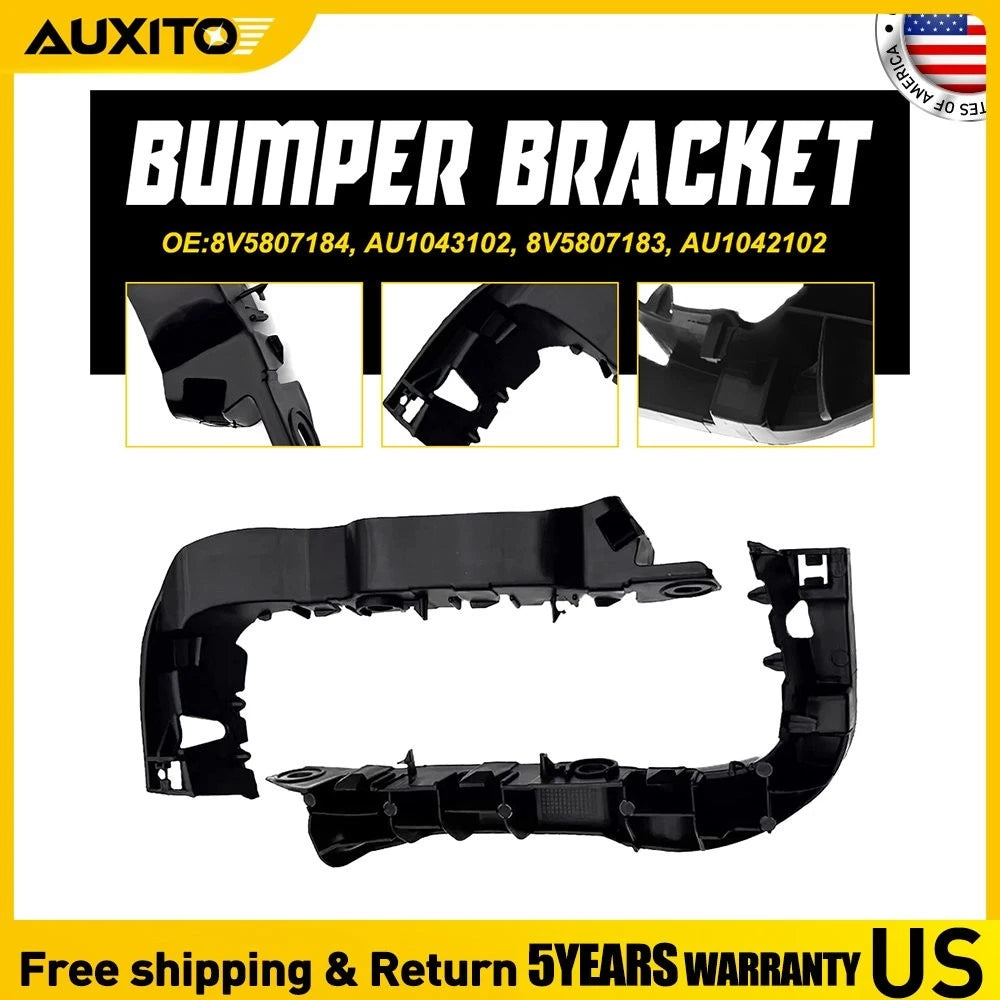 Set of 2 Front Bumper Brackets for Audi A3 (2015–2018) 8V5807184