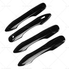8X Black Outer Door Handle Bowl Cover Trim for Toyota Camry (2018–2023)