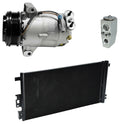AC Compressor Kit With Condenser for Chevrolet Malibu 2.4L (2009–2009)