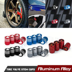 4Pcs Tire Valve Stem Caps Anodized Aluminum for Car (Universal, 2000–2025)