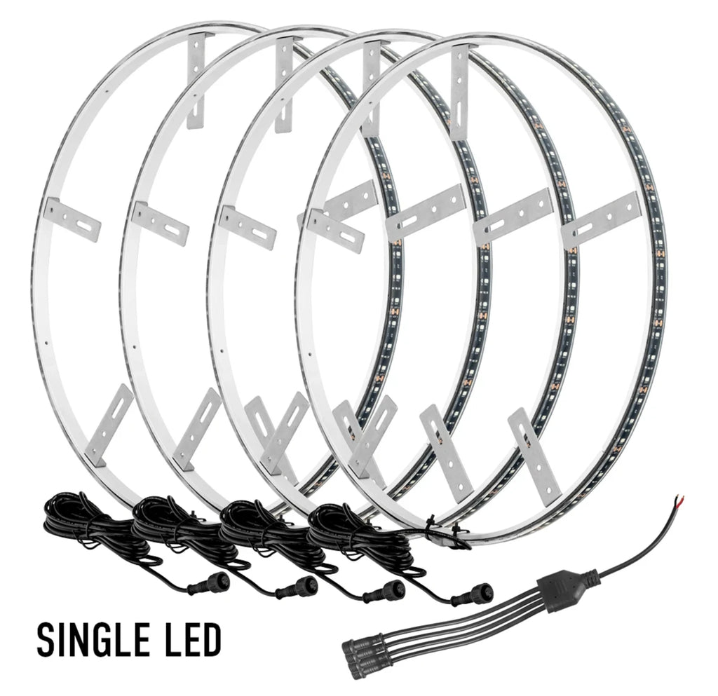 LED Wheel Rings ColorShift 2.0 for 19 Inch Wheels or Larger (Universal)