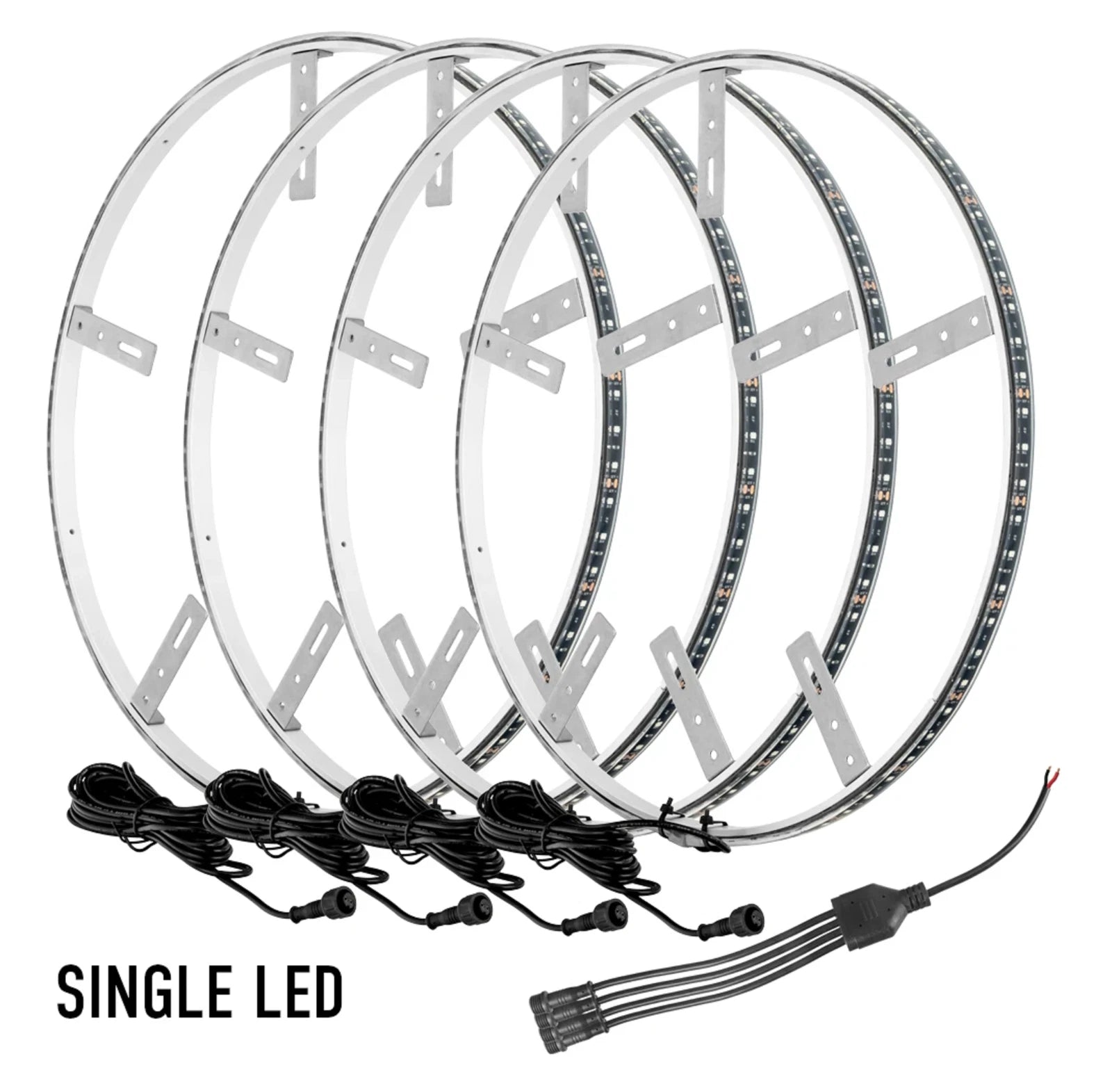 LED Wheel Rings ColorShift 2.0 for 19 Inch Wheels or Larger (Universal)