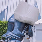 Outboard Motor Engine Cover for Mercury 30-60 HP (Heavy Duty, Silver)