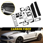 21Pcs Carbon Fiber Interior Trim Kit for Ford Mustang (2009â2013)