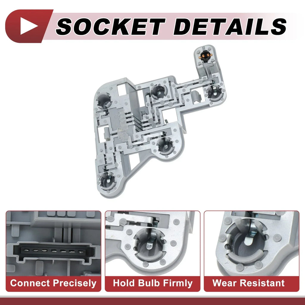 Left Tail Light Socket Wiring for Mercedes-Benz C250 (2012-2014)