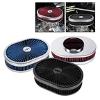Air Cleaner Set of 2 for 4-Barrel Carburetor 5-1/8" Neck (12")