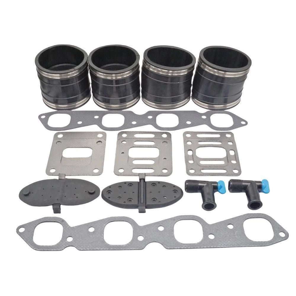Exhaust Manifold Kit for Mercruiser GM 454 502 CID V8 (1981–Present)