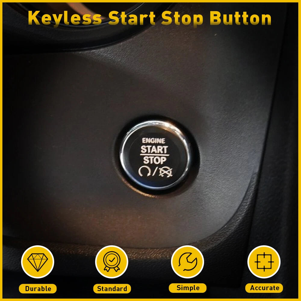 Push to Start Stop Button Switch for Dodge Challenger (2015–2023)
