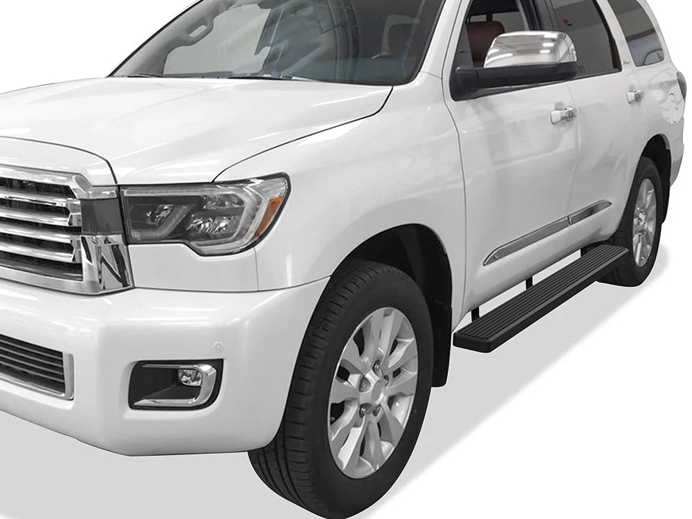Running Boards for Toyota Sequoia (2008-2022) - 6 Inch Matte Black