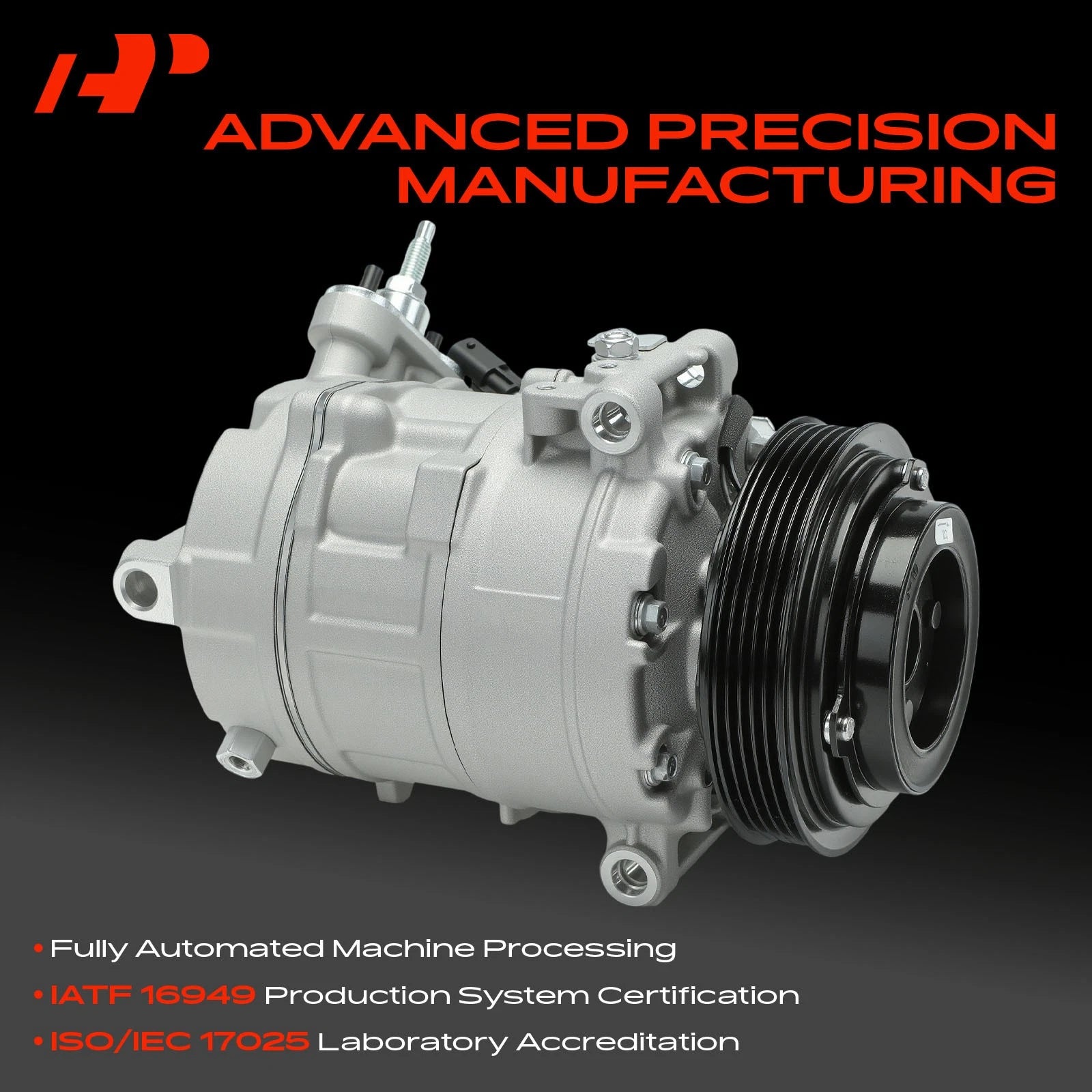 A/C Compressor with Clutch for Chevrolet Equinox GMC Terrain (2012–2015)