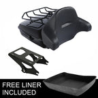 Chopped Trunk Backrest Rack for Harley Touring Street Glide (2014–2026)