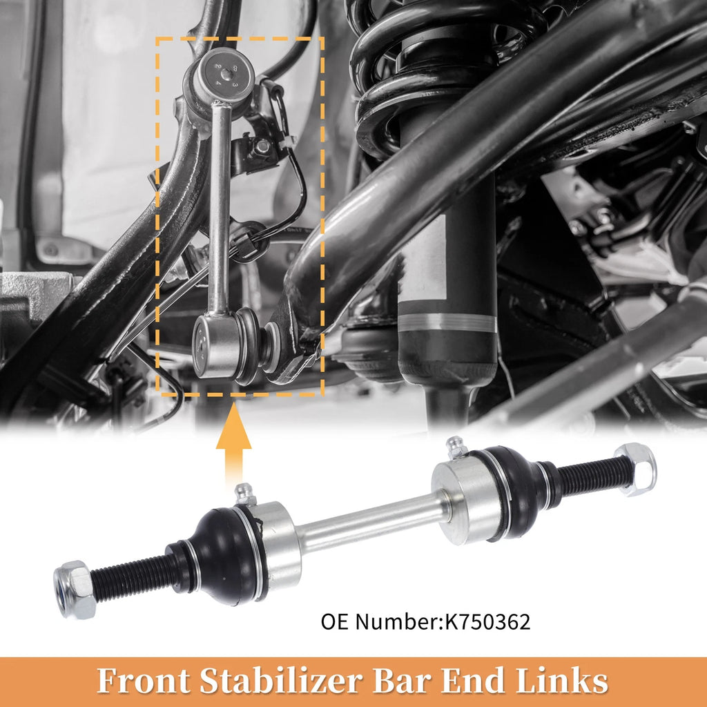2pcs Front Stabiliser Sway Bar Link for Ford F-550 Super Duty (2009–2018) No.K750362