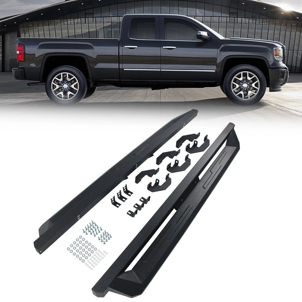 Running Boards for Chevy Silverado/GMC Sierra 1500 Double Cab (2019–2026)