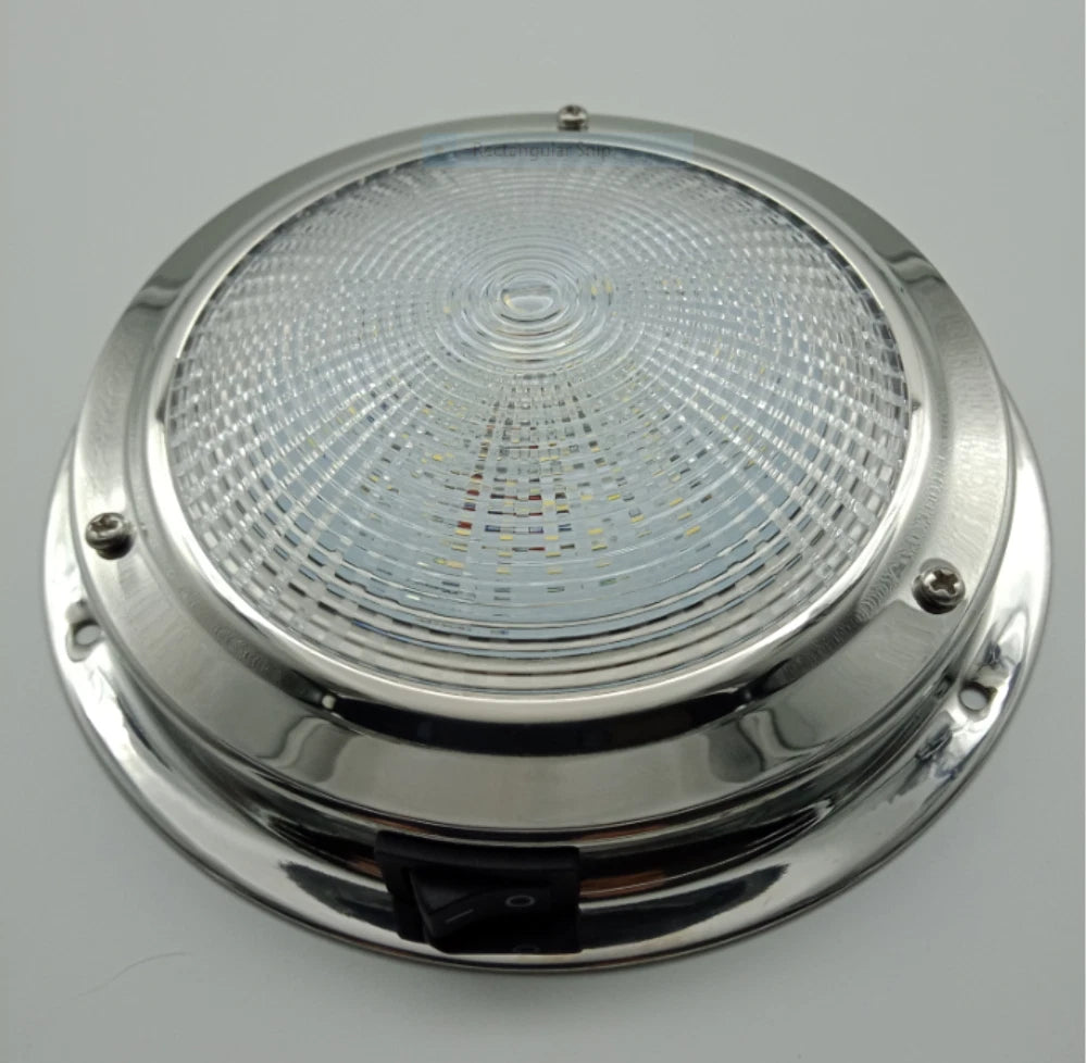 12V LED Dome Light for Marine Caravan Ceiling Lamp (110mm)