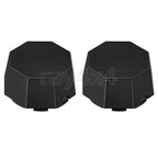 2X Black Center Wheel Hub Caps for Polaris Sportsman 570 SP X2 (2015–2025)