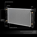 OE Aluminum Core Radiator for Chrysler Plymouth Grand Voyager (1995–2002) DPI-1862