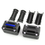 2X 25mm Engine Frame Bar Protection Crash Slider Pads for Motorcycle