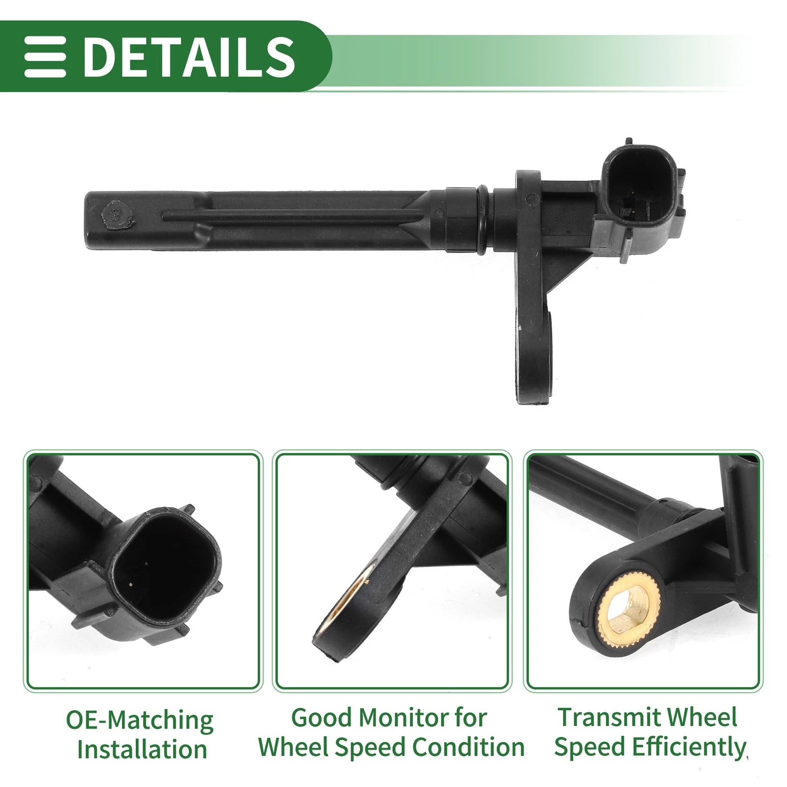 ABS Wheel Speed Sensor No. 895460C030 for Toyota Sequoia (2001–2022)