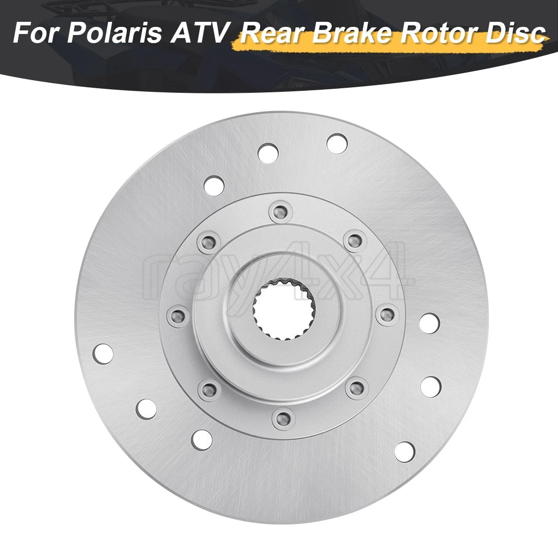 Rear Brake Rotor for Polaris Sportsman 335 400 455 500 Worker Xplorer ATV