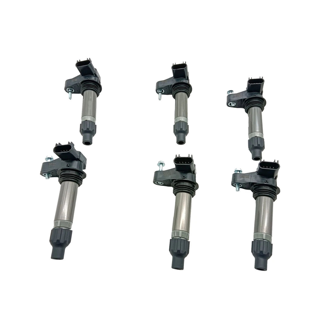 Ignition Coils Kit (6) for Chevrolet Impala Equinox GMC Acadia (UF569, D515C)