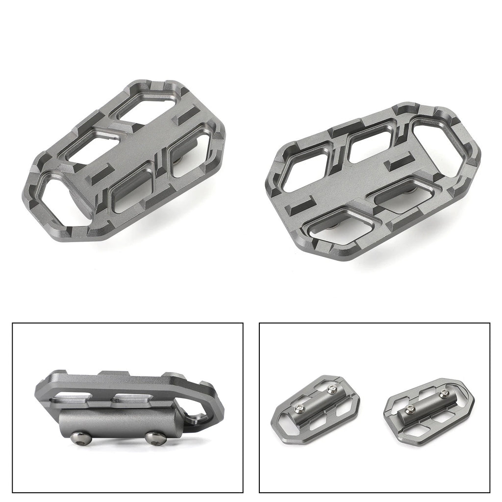 Foot Pegs Footrests for BMW G310GS S1000XR R1200GS (2013–2019) Titan-color