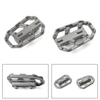 Foot Pegs Footrests for BMW G310GS S1000XR R1200GS (2013–2019) Titan-color