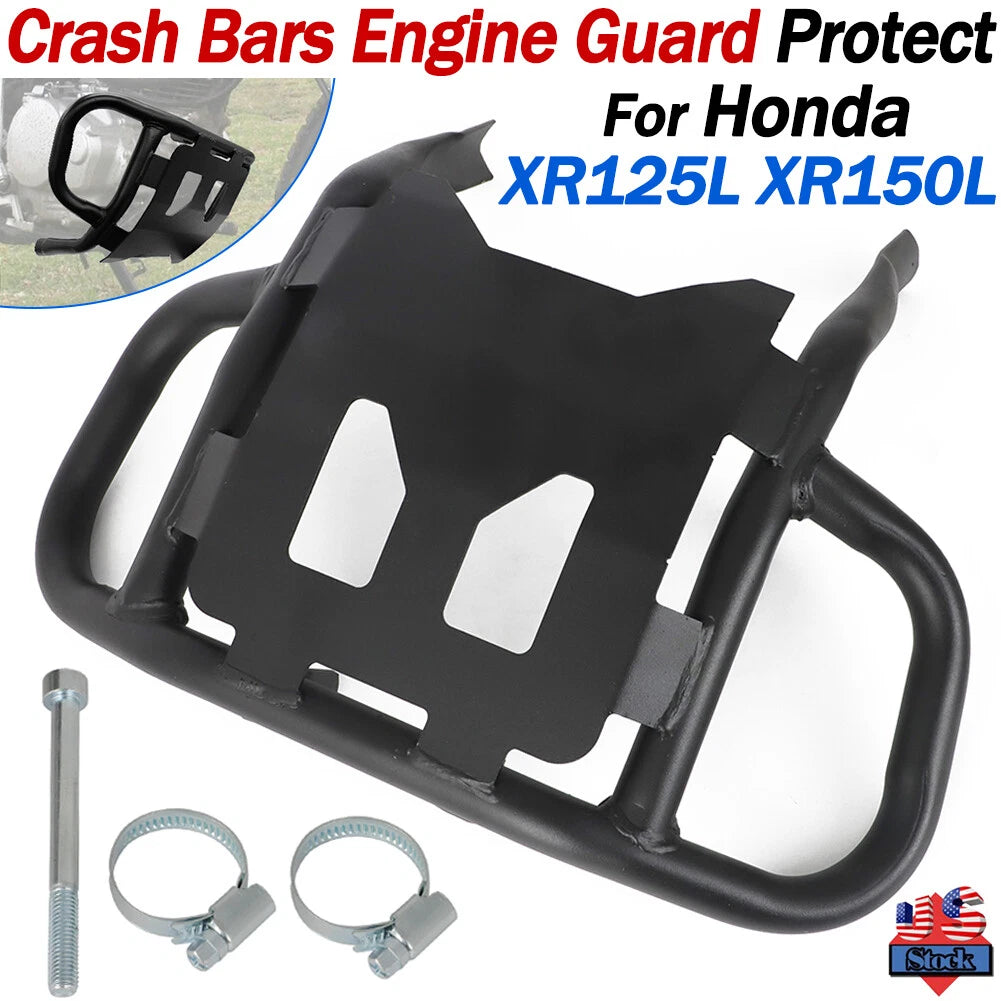 Crash Bars Engine Guard Frame Protector for Honda XR 150 L / XR 125 L (2015–2023)