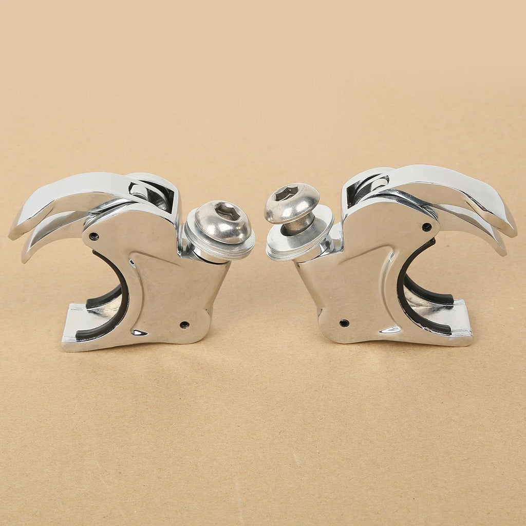 4PCS Windshield Clamps for Harley Softail Custom Night Train (1988–2013)