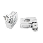 25MM Foot Peg Rest Clamp Bracket for Harley Crash Bar