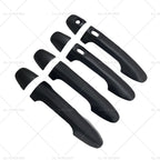Set of 4 Door Handle Covers for Toyota Hilux N80 (2015–2021) Matte Black