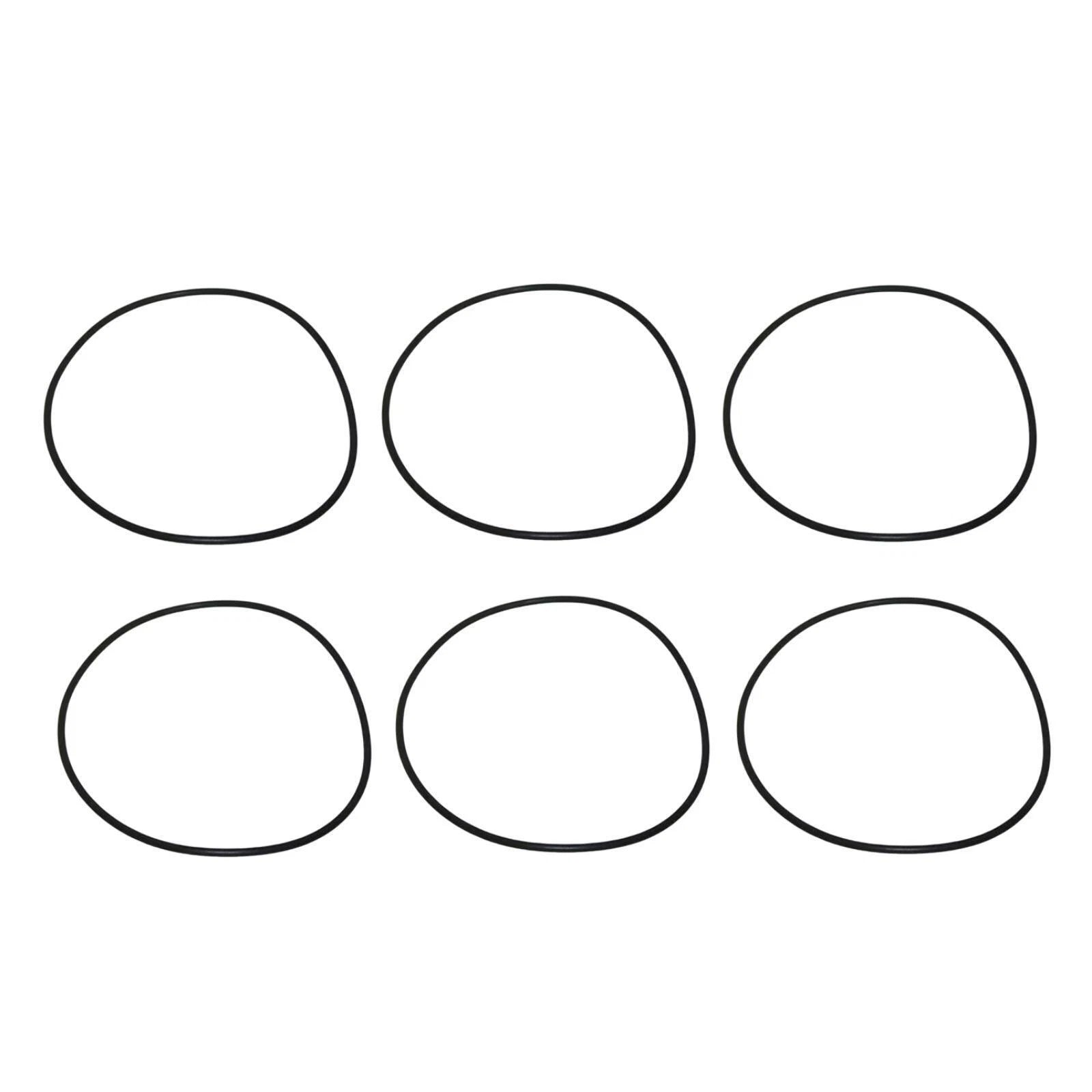 Set of 6 O-Ring Seals for Mercury Quicksilver (25-818573)