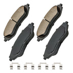 Front Ceramic Brake Pad Set for Chevrolet Aveo (2004–2011)