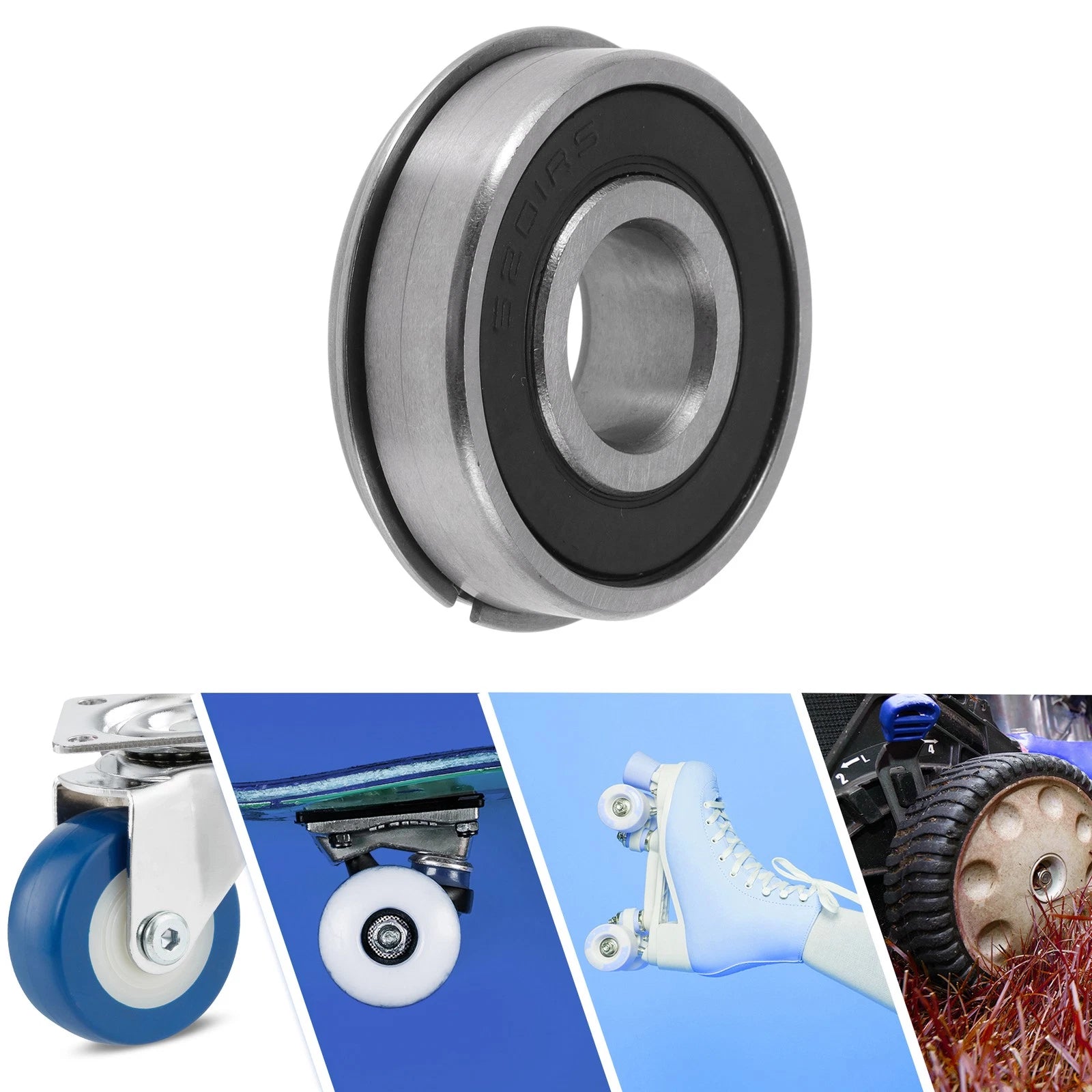 6201NR2RS Deep Groove Ball Bearings for Various Applications (12x32x10mm)