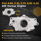 M295HV High Volume Oil Pump for Chevrolet LS 4.8L 5.3L 5.7L 6.0L 6.2L (2001–2023)