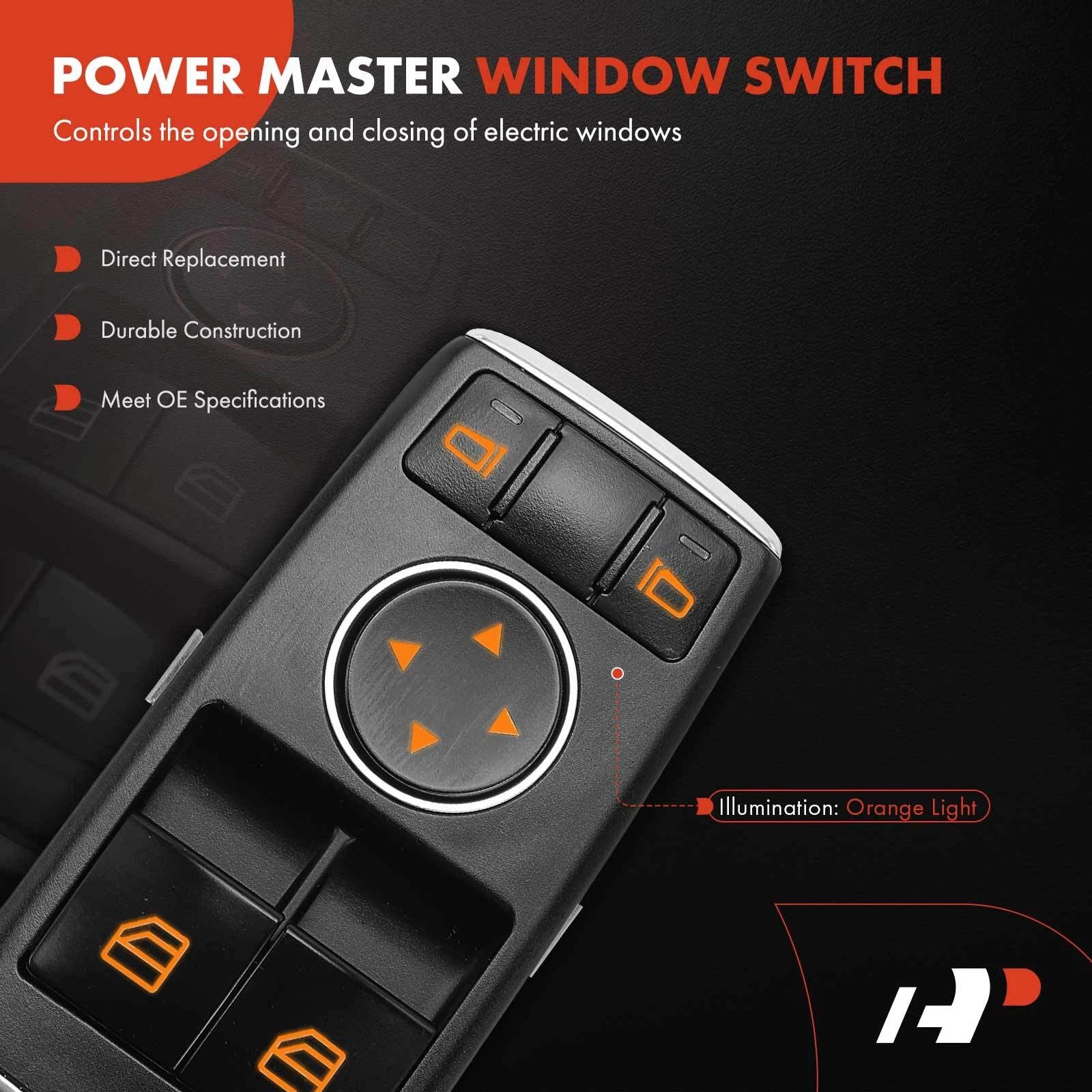 Power Window Switch for Mercedes-Benz C250 C63 AMG SL450 (2012–2015)