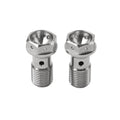 2pcs Banjo Bolt M10 1.0mm for Motorcycle Brake Dual Line