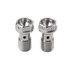 2pcs Banjo Bolt M10 1.0mm for Motorcycle Brake Dual Line